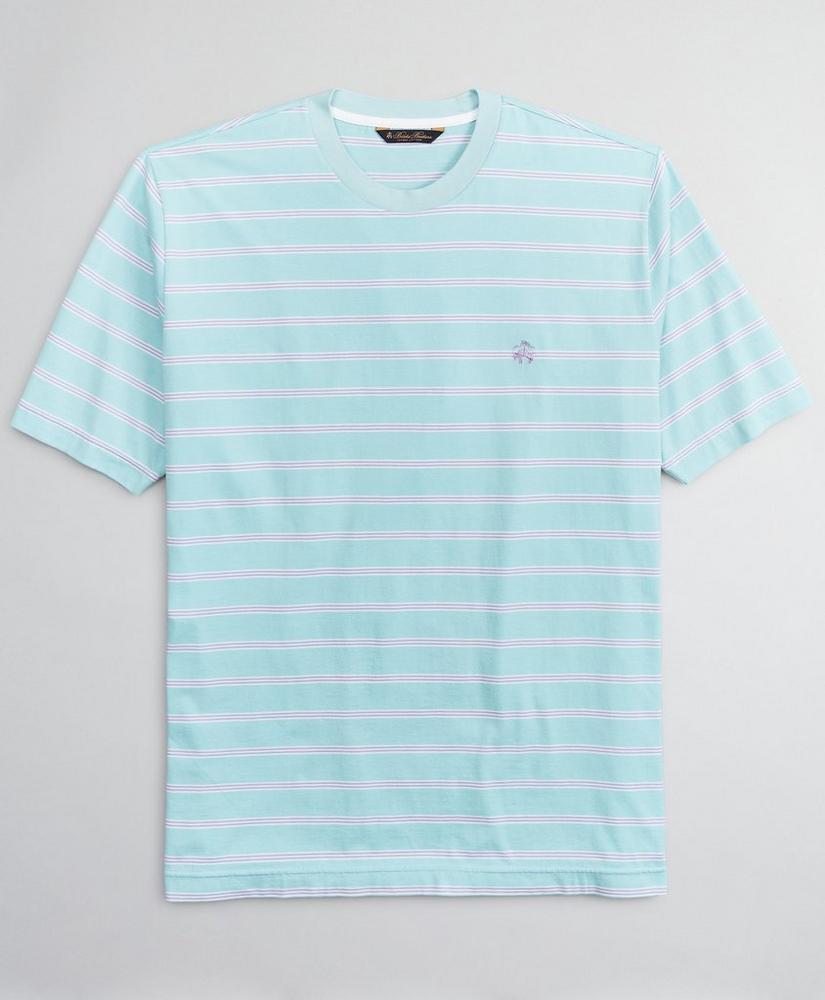 Supima® Cotton Multi-Stripe T-Shirt商品第1张图片规格展示