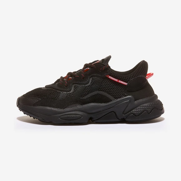 商品Adidas|【韩国直邮|包邮包税】阿迪达斯 OZWEEGO  运动鞋 SNEAKERS  GV9965 CBLACK/CBLACK/SCARLE,价格¥322,第1张图片