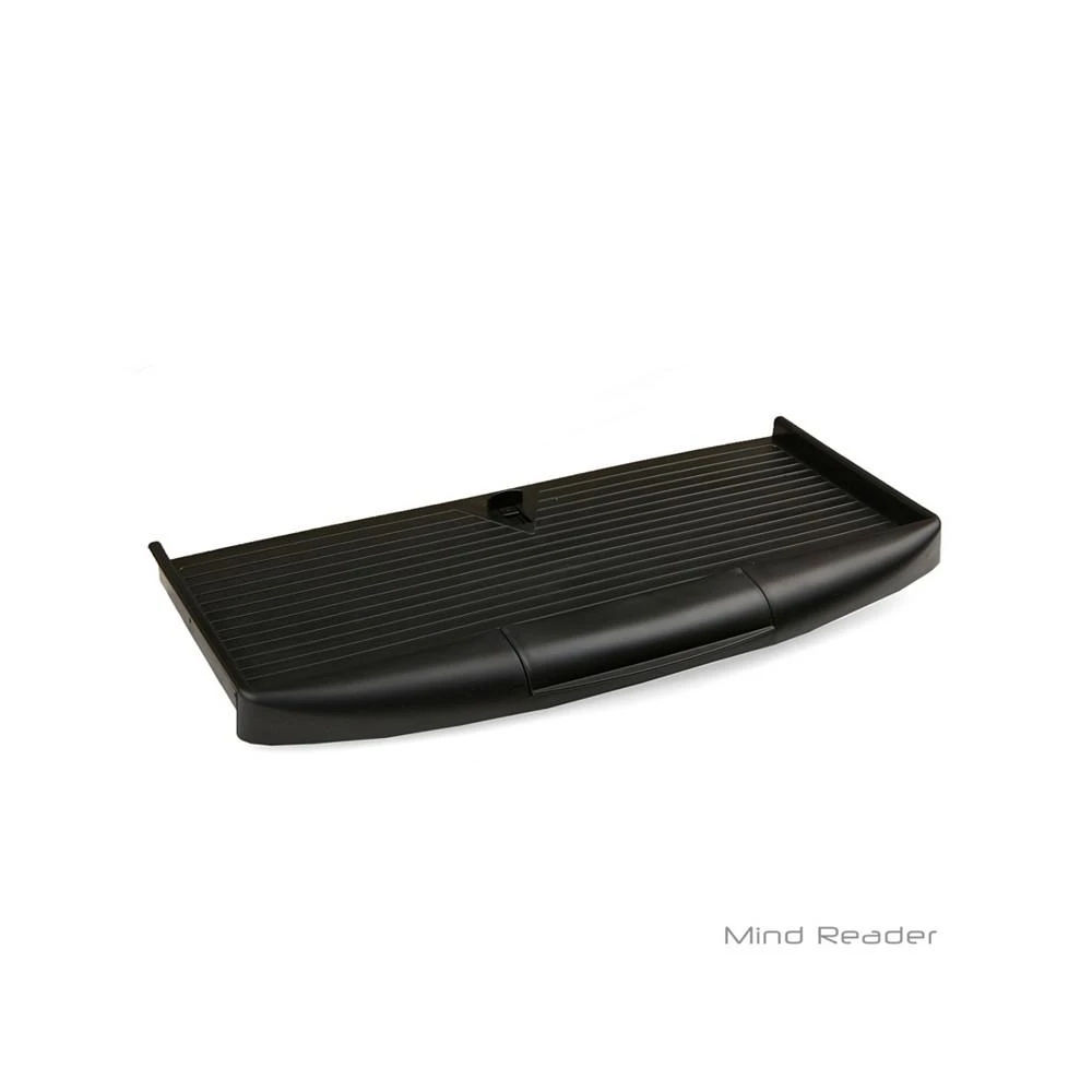 商品Mind Reader|Under Desk Keyboard Holder with Closable Writing Utensil Compartment,价格¥521,第3张图片详细描述