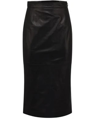 商品ROCHAS|皮革半身裙,价格¥3697,第1张图片