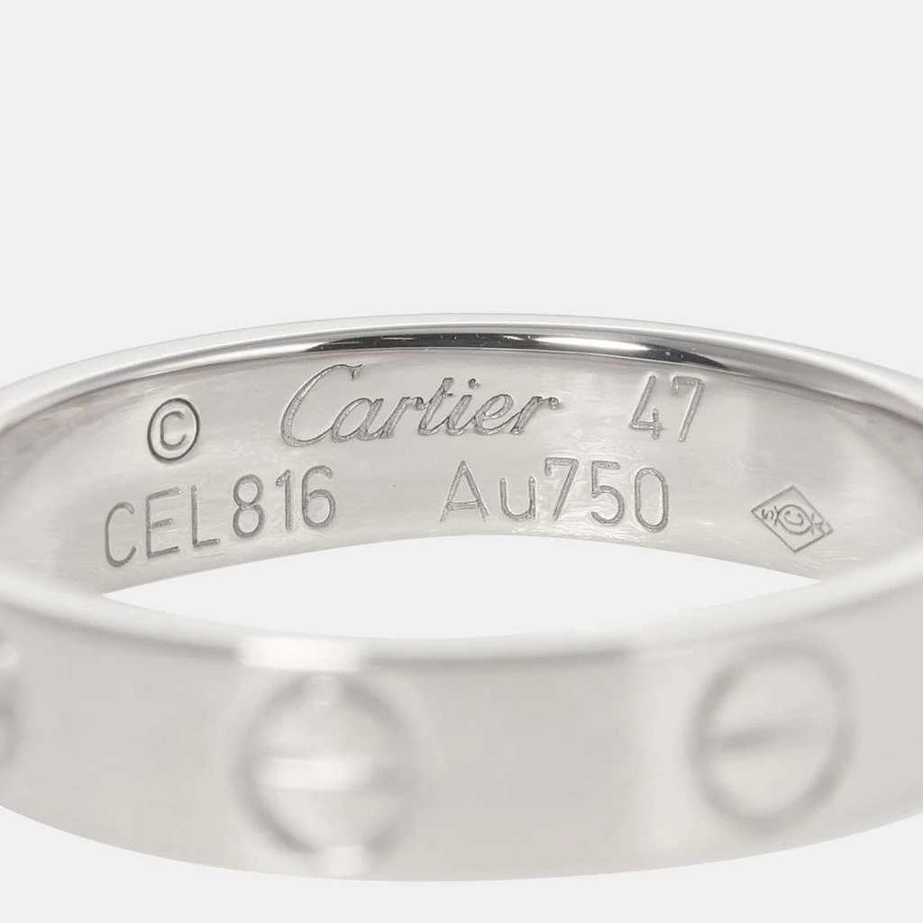 商品[二手商品] Cartier|Cartier Love 18K White Gold Ring EU 47,价格¥5718,第4张图片详细描述