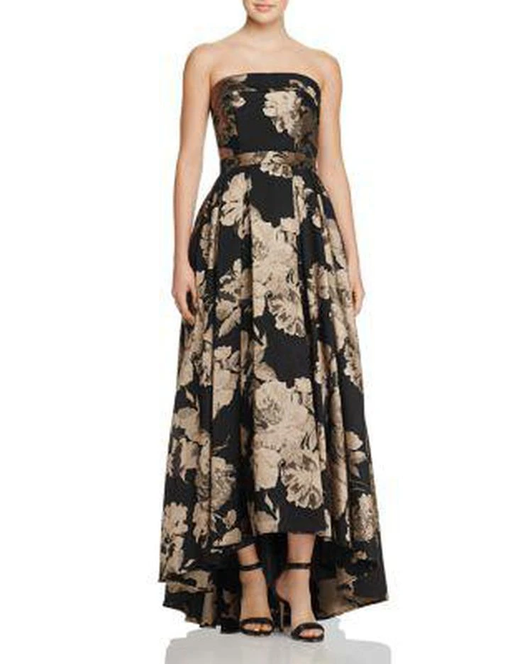 商品Avery G|Floral Strapless Gown - 100% Exclusive,价格¥1175,第1张图片