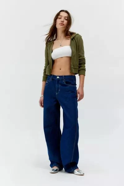 商品BDG|BDG Logan Twisted Buckle Barrel Jean,价格¥191,第3张图片详细描述