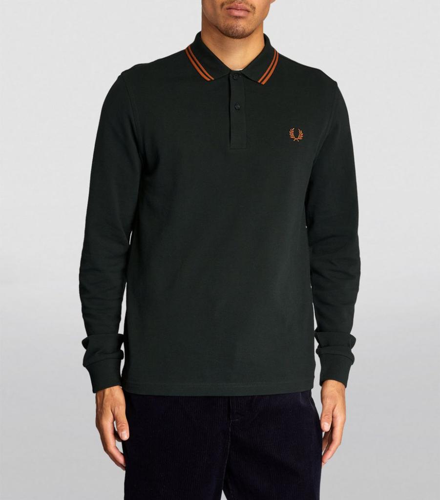 Long-Sleeve Polo Shirt商品第3张图片规格展示