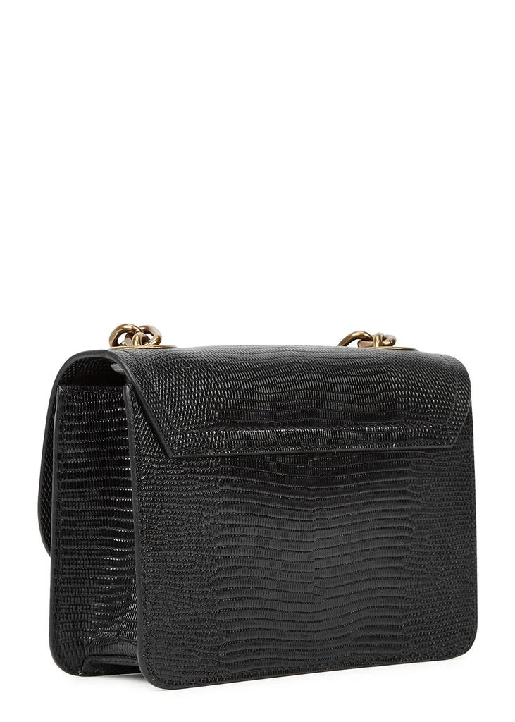 商品Moschino|M lizard-effect leather shoulder bag,价格¥4137,第2张图片详细描述