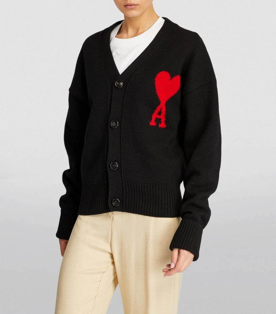 商品AMI|Ami de Coeur Cardigan,价格¥3747,第3张图片详细描述