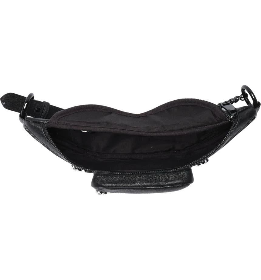 商品Rebecca Minkoff|Leather Zip Belt Bag,价格¥1033,第5张图片详细描述