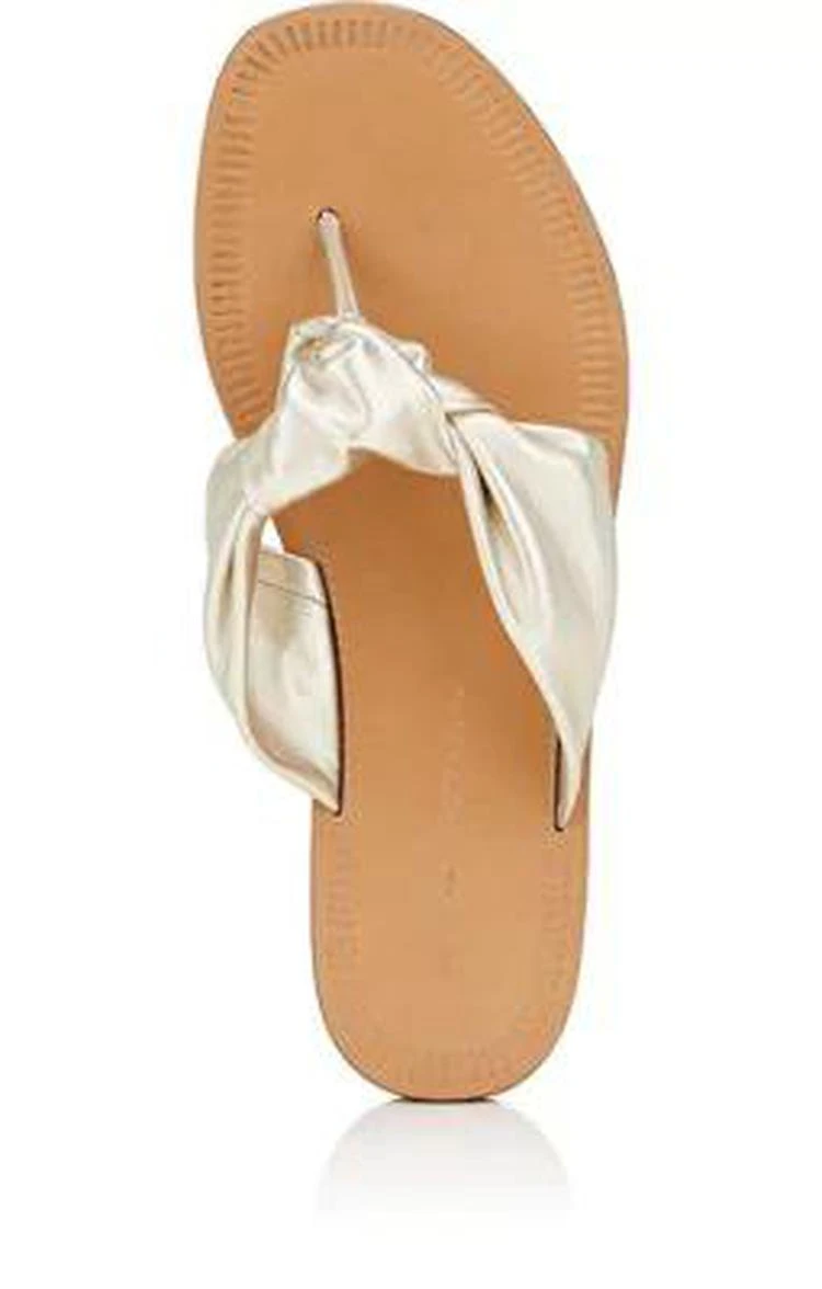 商品Diane von Furstenberg|Etna Leather Thong Sandals,价格¥588,第4张图片详细描述