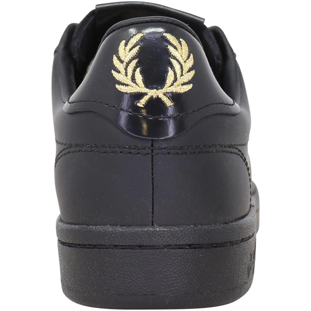 商品Fred Perry|Fred Perry B721 Leather Tab Black  B1251/102 Men's,价格¥322,第3张图片详细描述