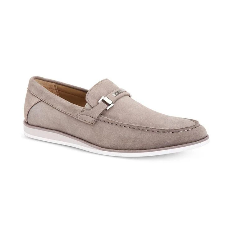商品Calvin Klein|Men's Kiley Suede Loafers with Bit,价格¥445,第2张图片详细描述