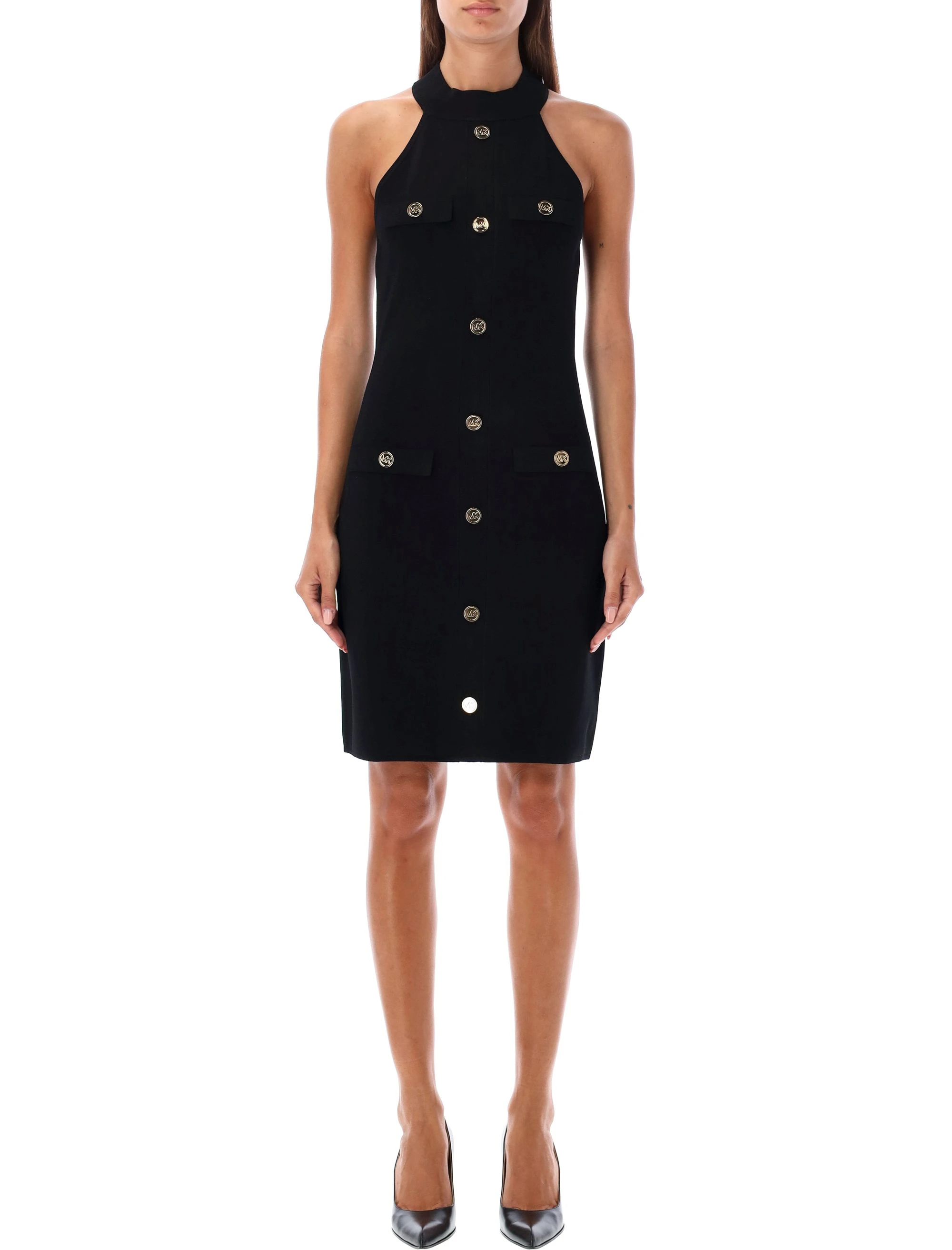 商品Michael Kors|Michael Kors 女士连衣裙 MF381U933DV001 黑色,价格¥1240,第1张图片