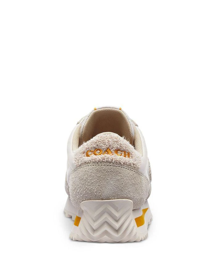 商品Coach|Women's Fleece Accent Sneakers ,价格¥885,第4张图片详细描述