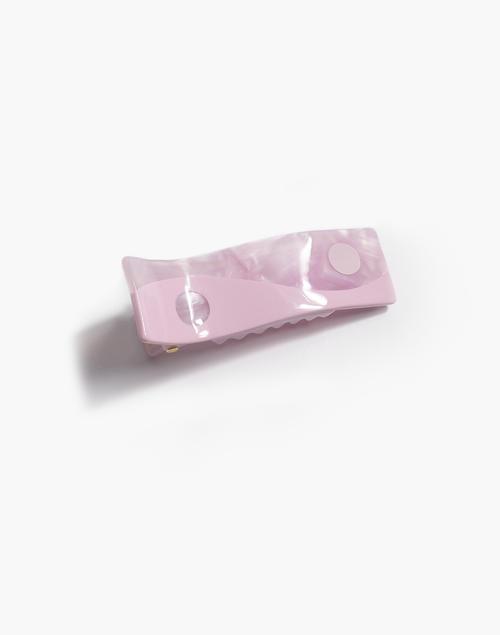 商品Madewell|Winona Irene Mini Yin-Yang Alligator Hair Clip in Strawberry Sugar,价格¥84,第1张图片