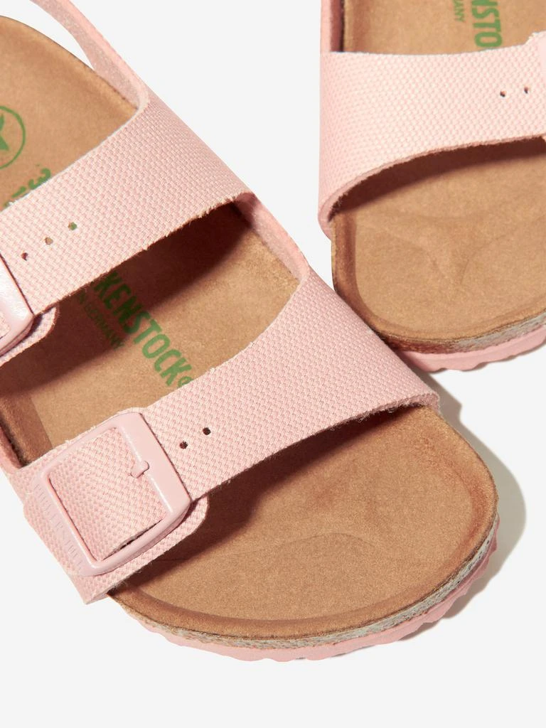 商品Birkenstock|BIRKENSTOCK Girls Milano TEX Canvas Sandals in Pink,价格¥446,第3张图片详细描述