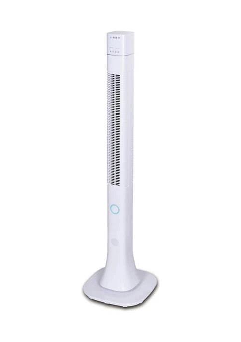 商品Optimus|48 Inch Pedestal Tower Fan with Remote, LED, and Bluetooth,价格¥1175,第1张图片