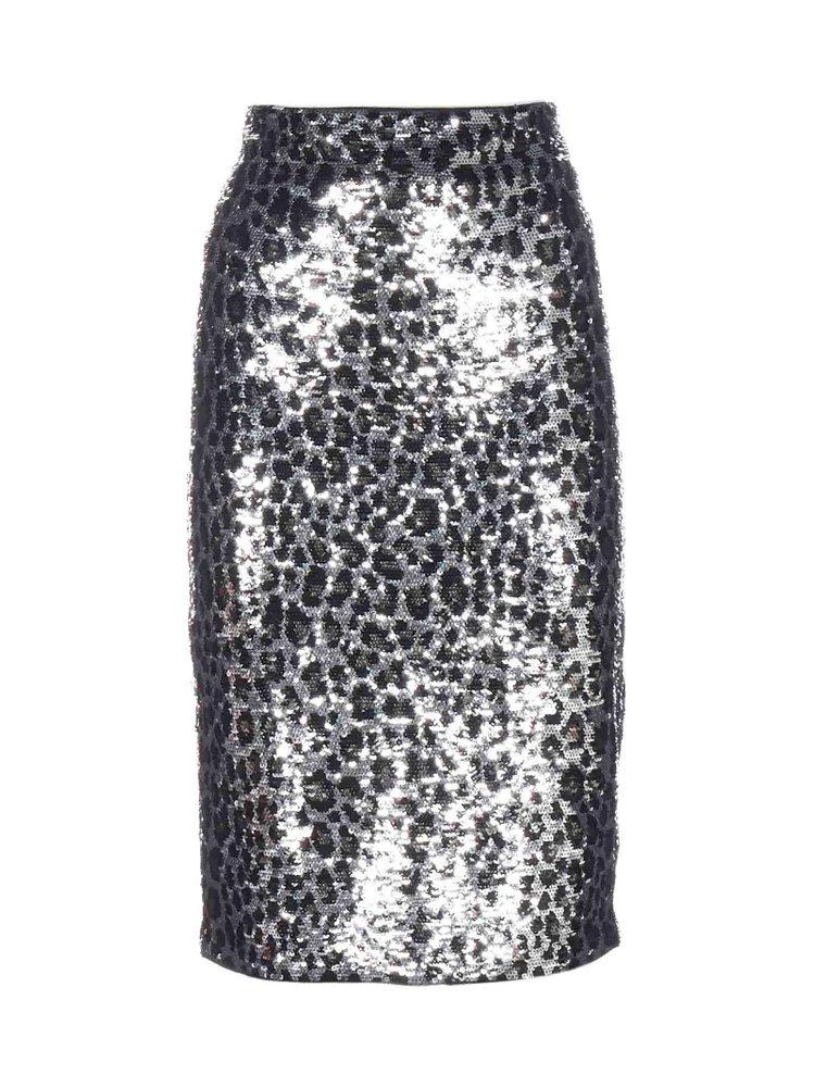 商品Michael Kors|Michael Michael Kors Sequin Embellished Pencil Skirt,价格¥1380,第1张图片