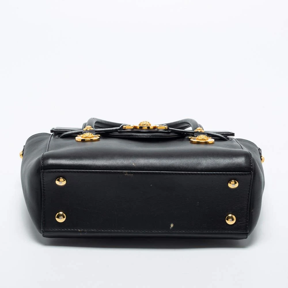Versace Black Leather Medusa Medallion Tote 商品