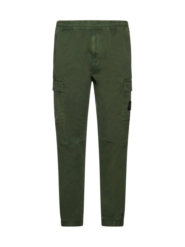 商品Stone Island|Stone Island Logo Patch Cargo Pants,价格¥2366,第1张图片