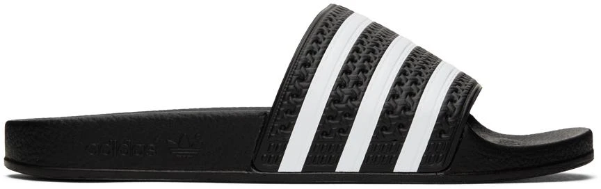 商品Adidas|Black & White Adilette Slides,价格¥211,第1张图片