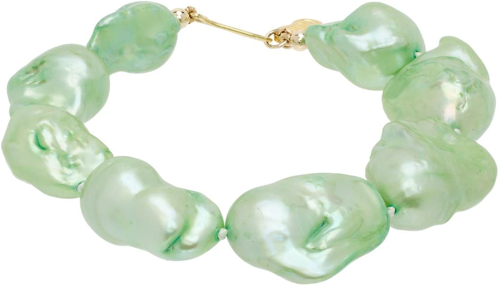 商品Gohar World|Green Host Baroque Pearl Bracelet,价格¥2286,第1张图片