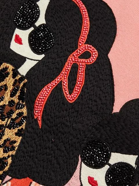Gleeson Bead-Embellished Graphic Sweater 商品