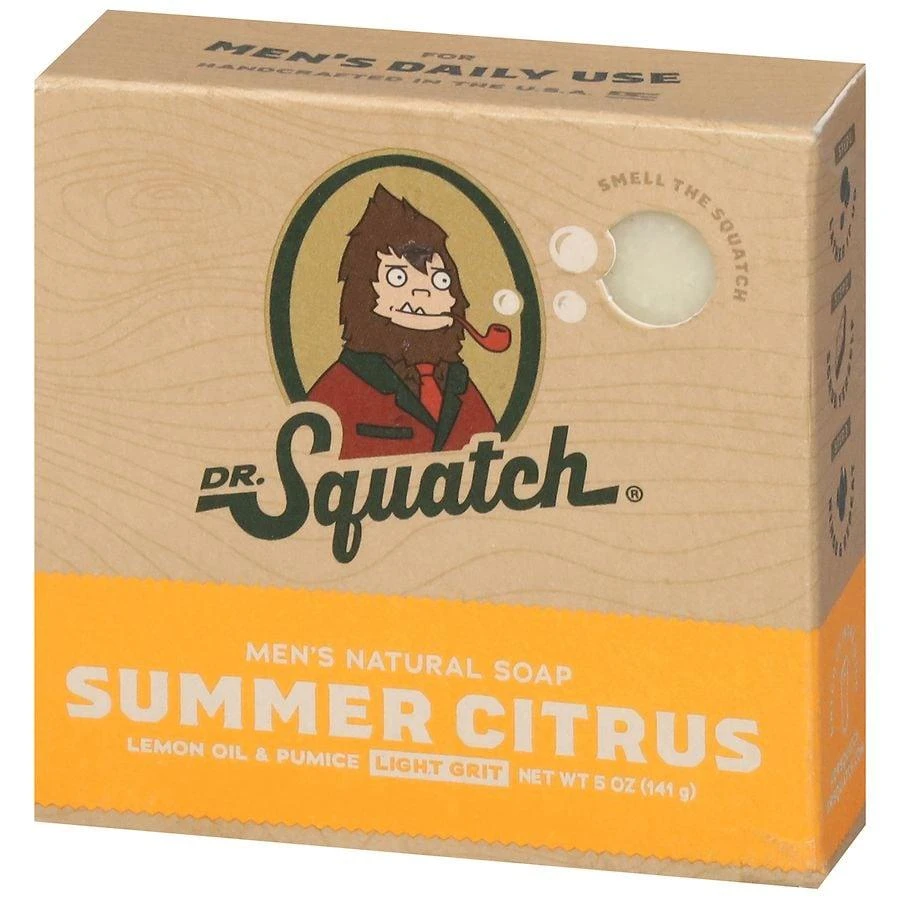 商品Dr. Squatch|Soap Lemon Oil & Pumice,价格¥44,第3张图片详细描述