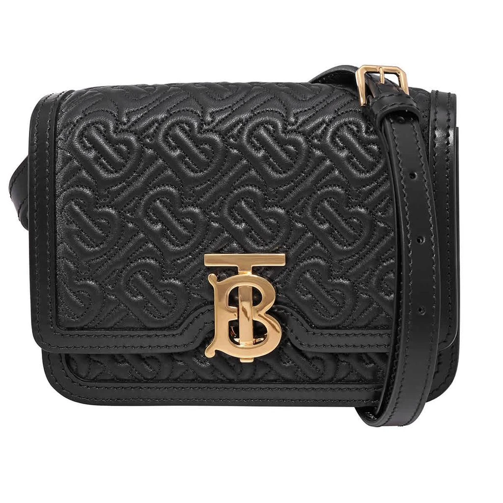 商品Burberry|Burberry Ladies Mini TB Quilted Crossbody Bag - Black,价格¥6699,第2张图片详细描述