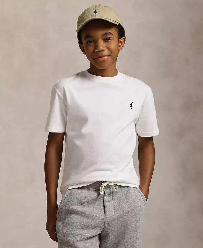 商品Ralph Lauren|【周雨彤同款】大童款全棉短袖T恤,价格¥158,第1张图片