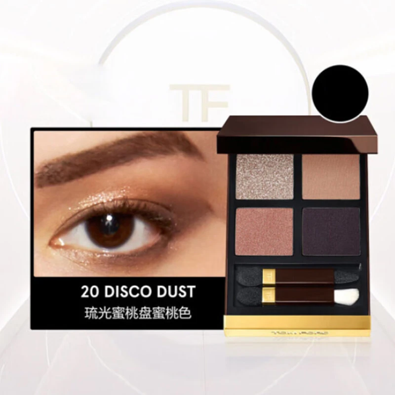 美国TOM FORD汤姆福特 四色眼影 TF眼影 百变持久气场女王20#DISCODUST琉光蜜桃盘 商品