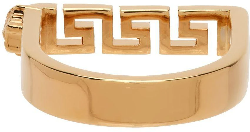 商品Versace|Gold Greca Bar Ring,价格¥687,第4张图片详细描述