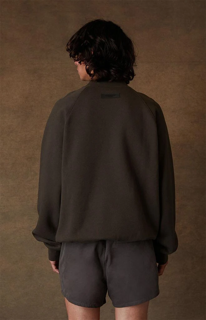 商品Essentials|Off Black Crew Neck Sweatshirt,价格¥738,第4张图片详细描述