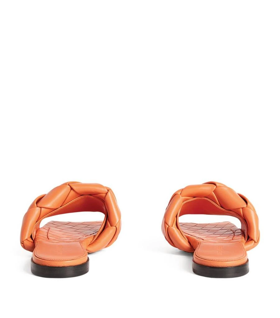 商品Bottega Veneta|Quilted Leather Lido Flat Sandals,价格¥12101,第3张图片详细描述