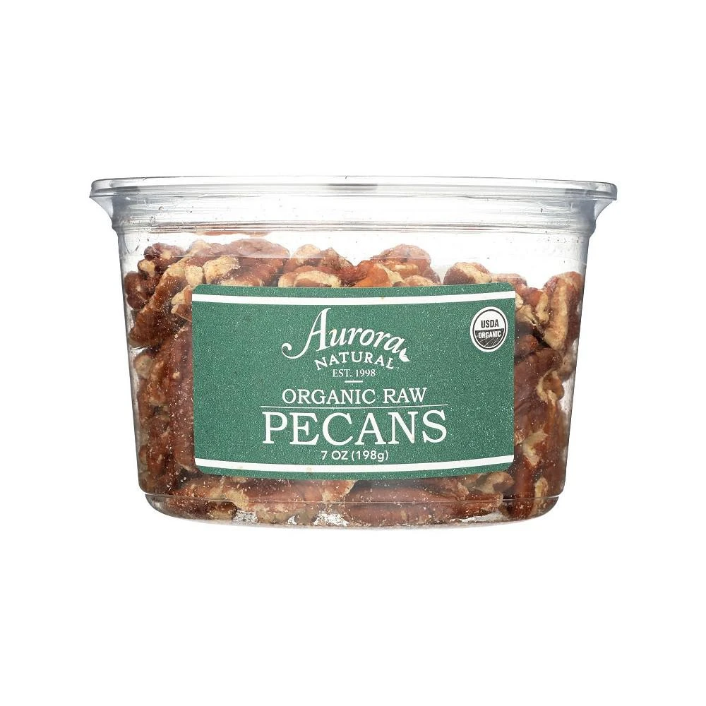 商品Aurora Natural|Products - Organic Raw Pecans - Case of 12 - 7 oz.,价格¥973,第1张图片