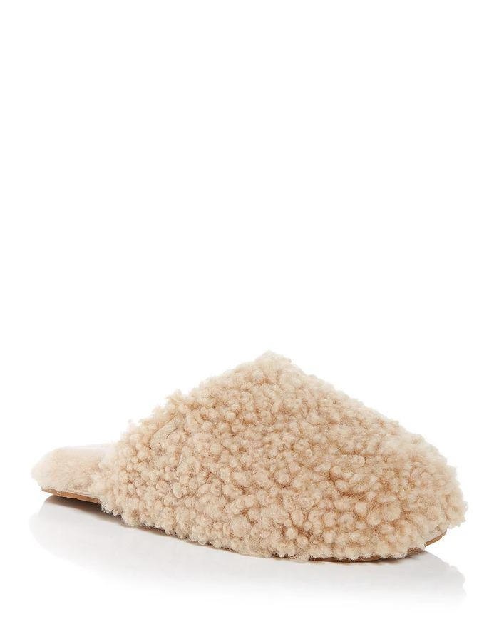 商品UGG|Women's Maxi Curly Shearling Slippers,价格¥850,第1张图片详细描述