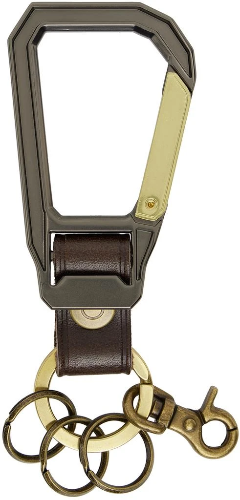 商品master-piece|Brown Carabiner Keychain,价格¥509,第2张图片详细描述