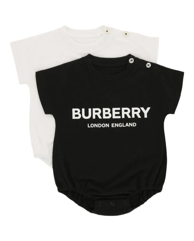 商品Burberry|Burberry Kids Logo Onesie Set,价格¥744,第2张图片详细描述