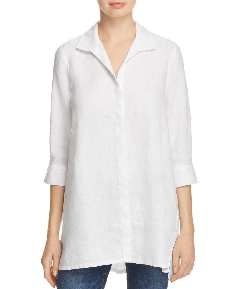 商品FOXCROFT|Skye Linen Tunic,价格¥300,第1张图片