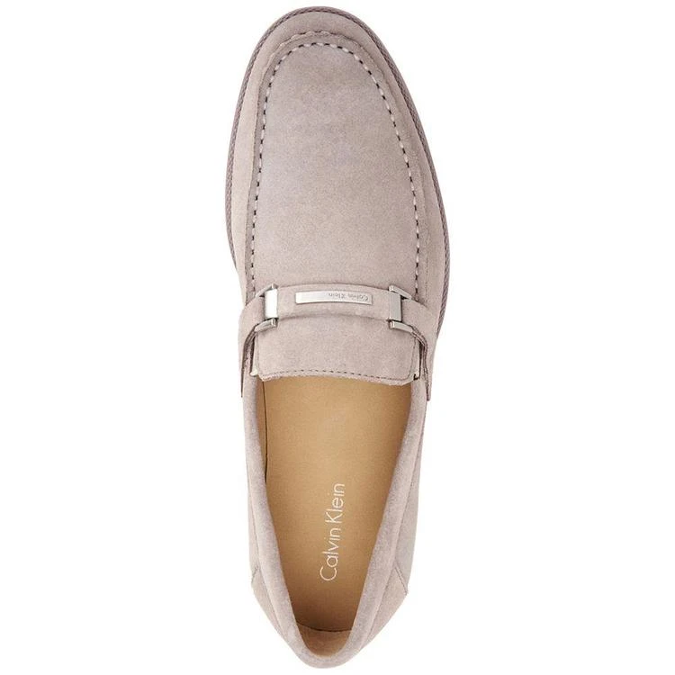 商品Calvin Klein|Men's Kiley Suede Loafers with Bit,价格¥445,第4张图片详细描述