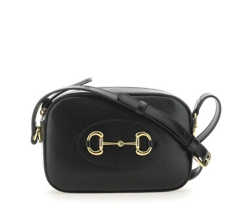 商品Gucci|Gucci 1955 Horsebit Plaque Crossbody Bag,价格¥9633,第1张图片