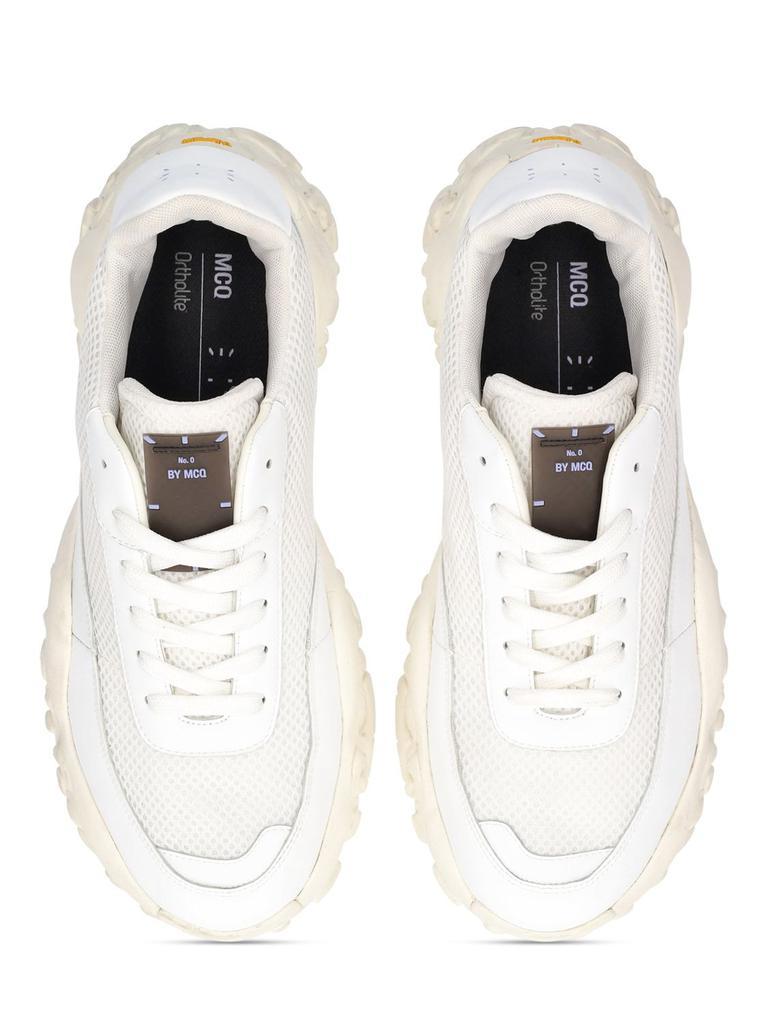 商品Alexander McQueen|Icon Zero Crimp Low Top Sneakers,价格¥2854,第6张图片详细描述