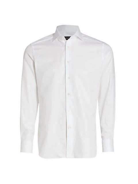 商品Zegna|Rossini Cotton Shirt,价格¥1967,第1张图片