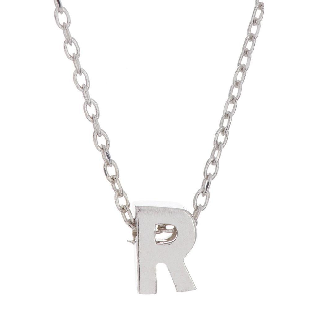 商品ADORNIA|Adornia Initial Necklace White Rhodium .925 Sterling Silver,价格¥187,第1张图片