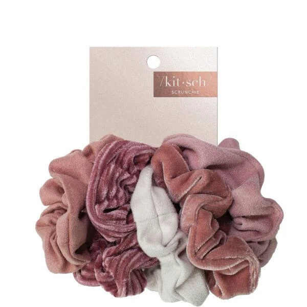 商品Lookfantastic|Kitsch Velvet Scrunchies (Various Colours),价格¥104,第1张图片