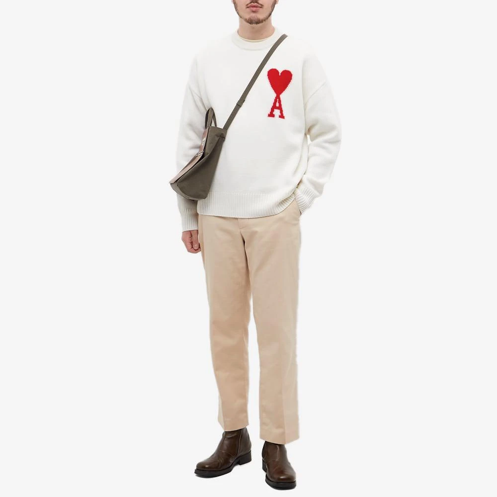 商品AMI|AMI Large A Heart Crew Knit,价格¥4362,第4张图片详细描述