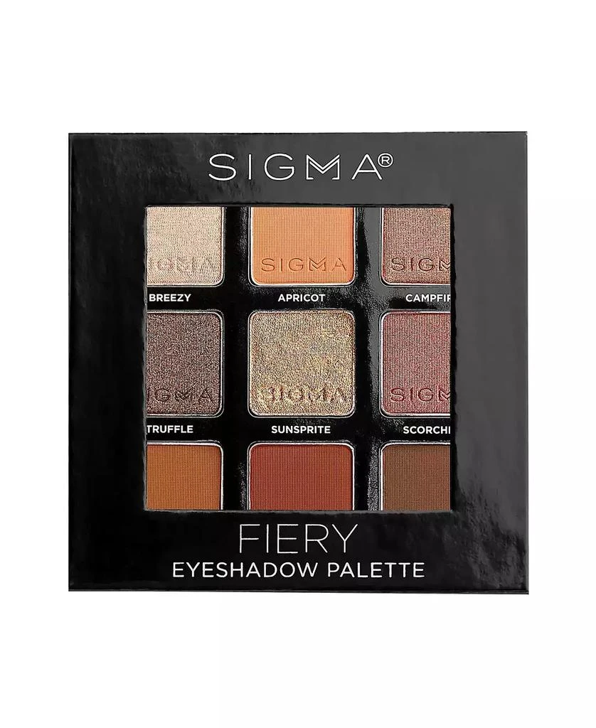 商品Sigma Beauty|Fiery Eyeshadow Palette,价格¥232,第1张图片