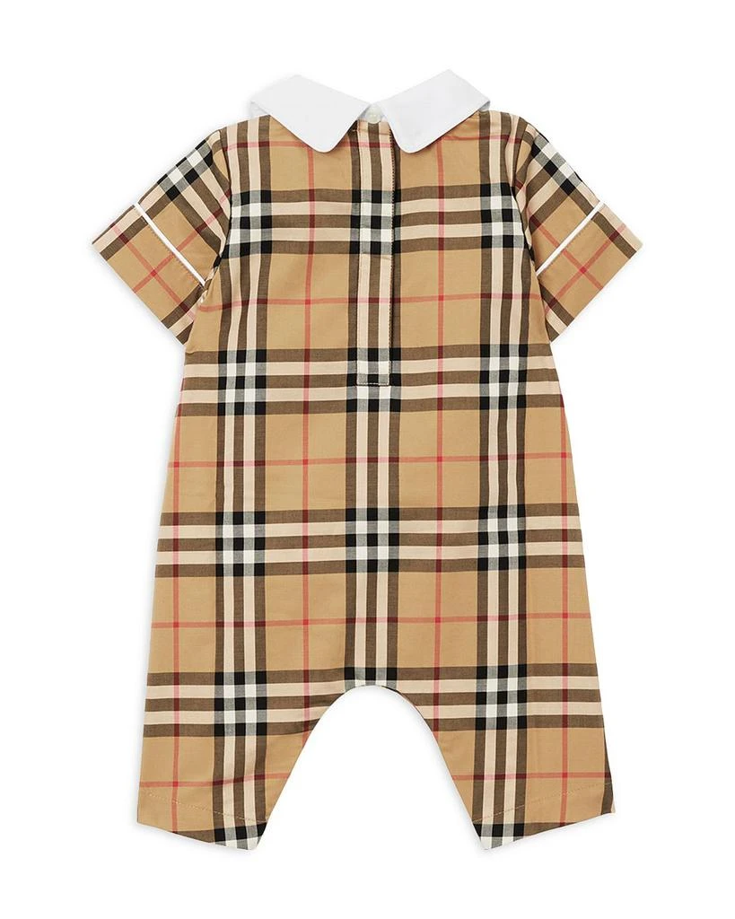 Unisex Check Stretch Cotton Playsuit - Baby 商品