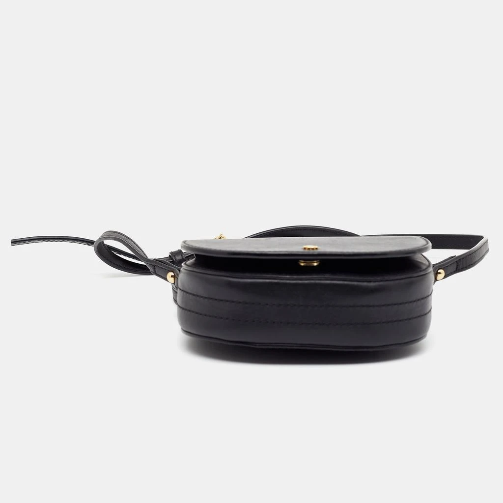 Tory Burch Black Leather Emerson Mini Saddle Crossbody Bag 商品