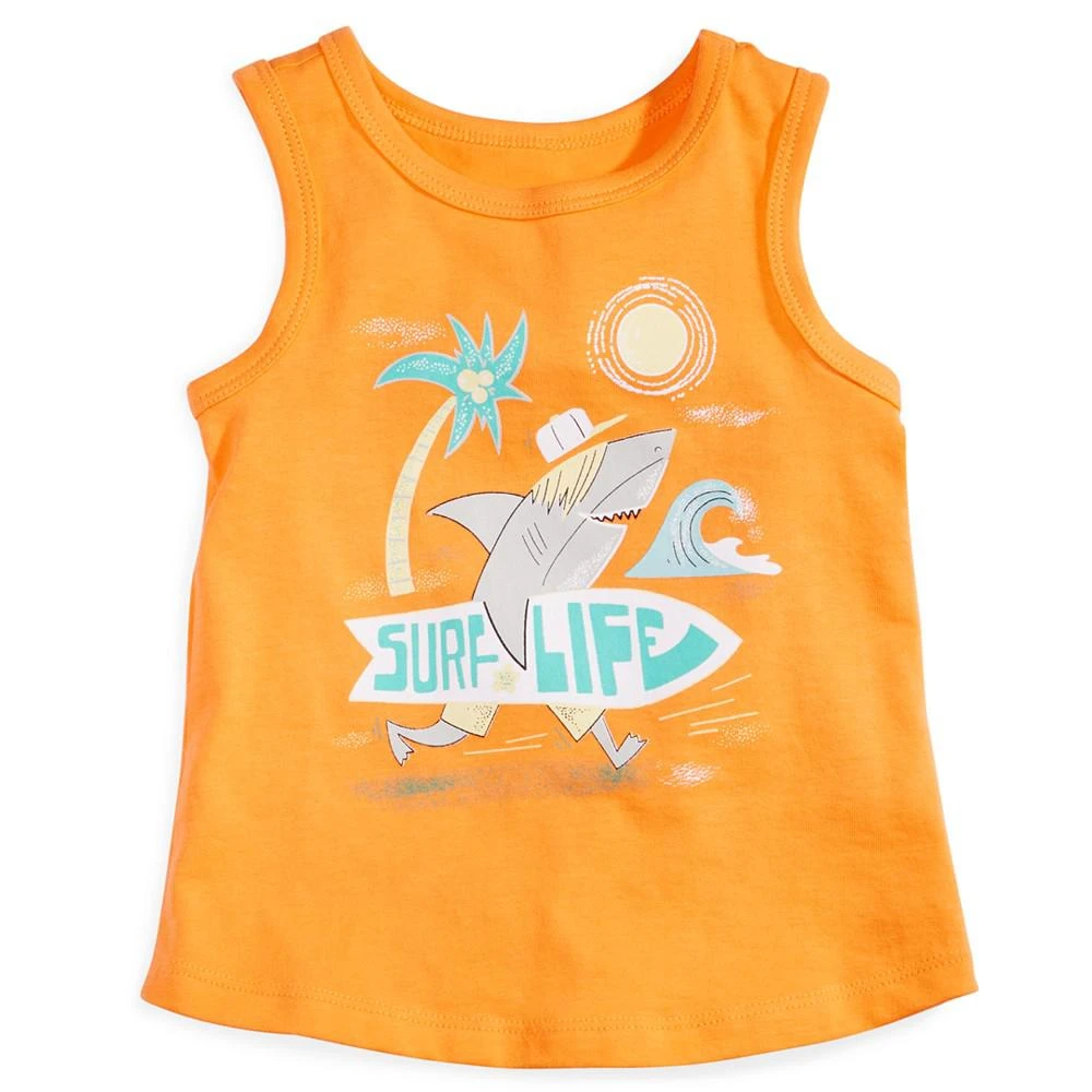 商品First Impressions|Baby Boys Surf Life-Graphic Tank, Created for Macy's,价格¥15,第1张图片