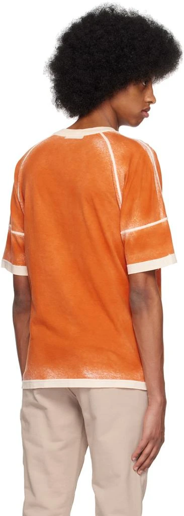 商品Stone Island|Orange Garment-Dyed T-Shirt,价格¥1017,第3张图片详细描述