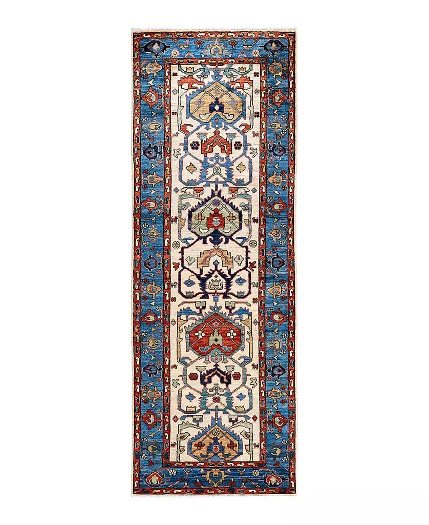 商品ADORN HAND WOVEN RUGS|Serapi M1999 2'10"x8'2" Runner Area Rug,价格¥8783,第1张图片